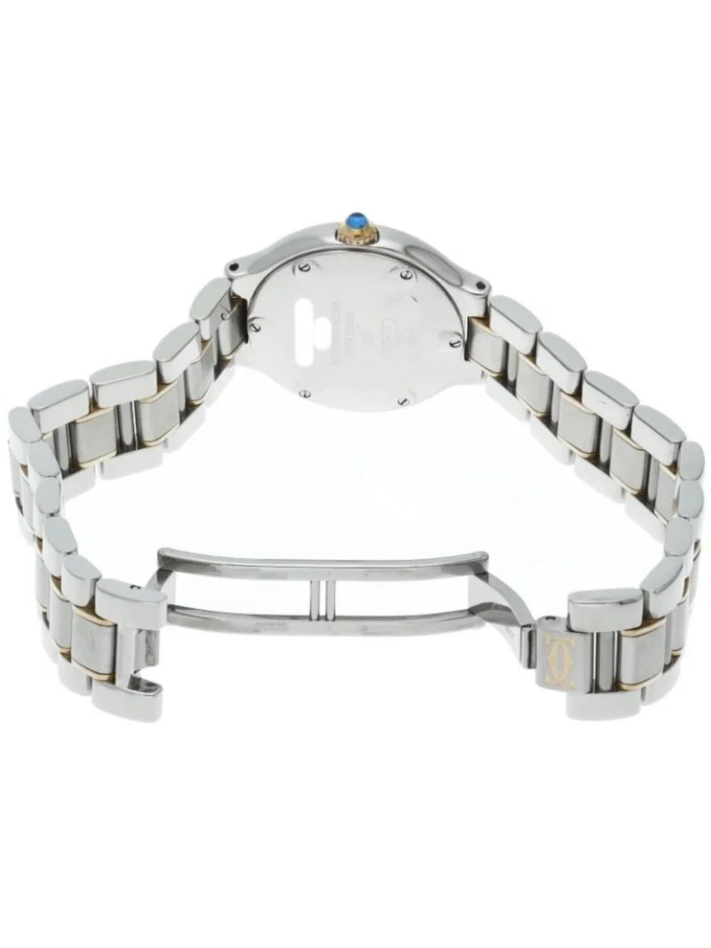 Cartier Must 21 SM Watch Box SS Silver Polished